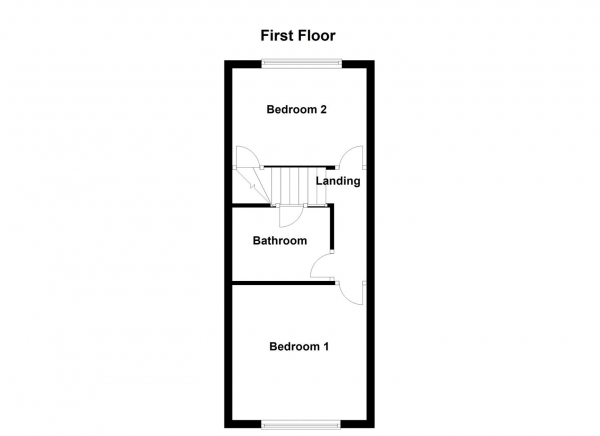 Floor Plan Image for 2 Bedroom Town House for Sale in Dunn Close, Wrenthorpe