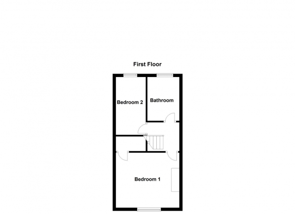 Floor Plan Image for 2 Bedroom Terraced House for Sale in Balne Avenue, Wakefield