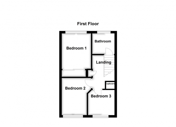 Floor Plan Image for 3 Bedroom Semi-Detached House for Sale in Mill Chase Road, Wakefield, WF2 9SL