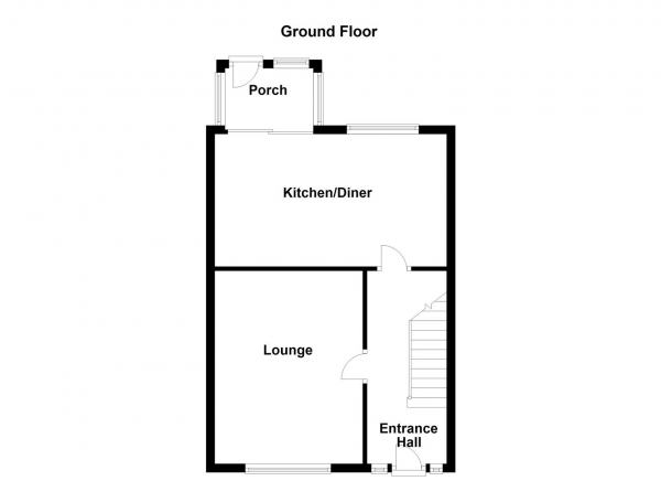 Floor Plan Image for 3 Bedroom Town House for Sale in Esther Grove, Wakefield