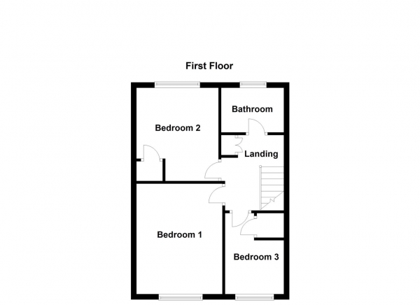 Floor Plan Image for 3 Bedroom Town House for Sale in Esther Grove, Wakefield