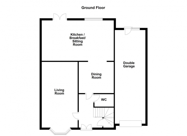 Floor Plan Image for 4 Bedroom Semi-Detached House for Sale in St. Pauls Walk, Wakefield