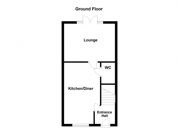 Floor Plan Image for 3 Bedroom Property for Sale in Micklewait Avenue, Crigglestone, Wakefield