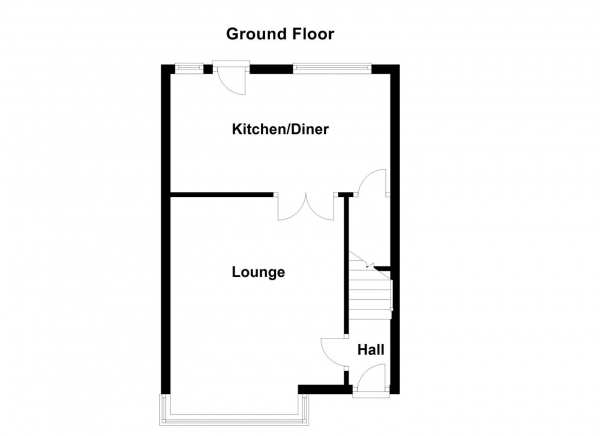 Floor Plan Image for 3 Bedroom Semi-Detached House for Sale in Greenmoor Close, Lofthouse, Wakefield