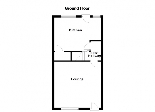 Floor Plan Image for 2 Bedroom Terraced House for Sale in Silver Street, Newton Hill, Wakefield