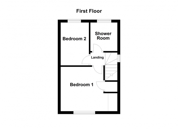 Floor Plan Image for 2 Bedroom Town House for Sale in Hollin Drive, Durkar, WF4 3PR