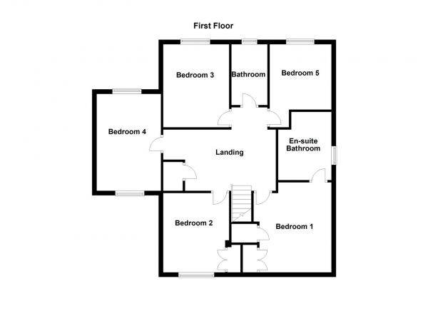 Floor Plan Image for 5 Bedroom Detached House for Sale in Sinclair Garth, Wakefield