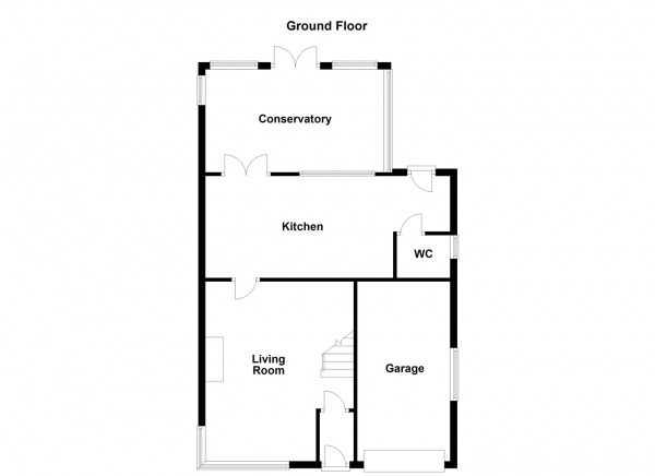 Floor Plan Image for 4 Bedroom Detached House for Sale in Brackendale Road, Thornes, Wakefield