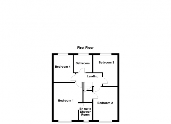 Floor Plan Image for 4 Bedroom Detached House for Sale in Brackendale Road, Thornes, Wakefield