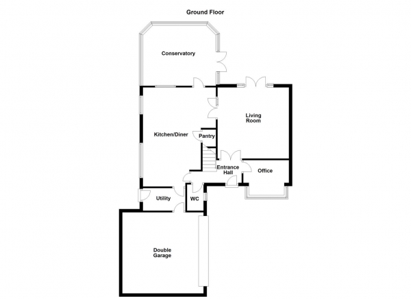 Floor Plan Image for 4 Bedroom Detached House for Sale in Ash Grove, Stanley, Wakefield