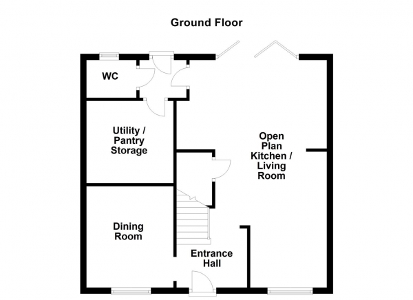 Floor Plan Image for 4 Bedroom Detached House for Sale in Littlewood Crescent, City Fields, Wakefield