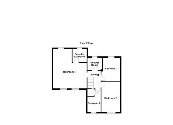 Floor Plan Image for 4 Bedroom Semi-Detached House for Sale in Newark Vale, Robin Hood