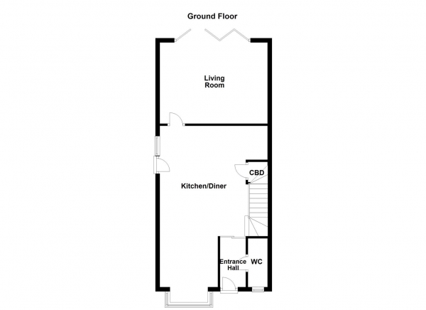 Floor Plan Image for 3 Bedroom Detached House for Sale in Moor Gate, East Ardsley