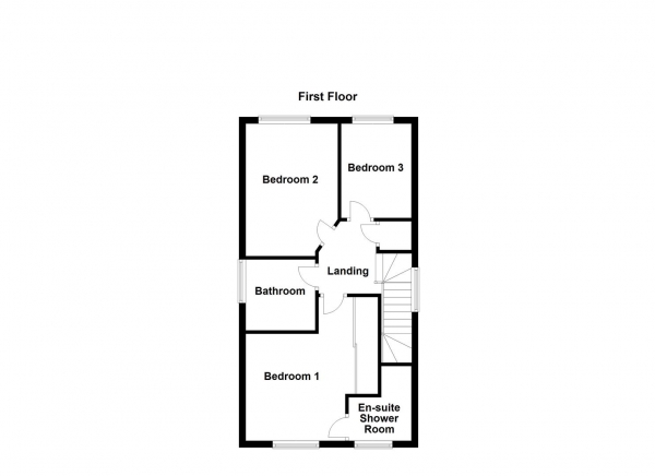 Floor Plan Image for 3 Bedroom Detached House for Sale in Moor Gate, East Ardsley