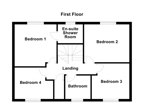 Floor Plan Image for 4 Bedroom Detached House for Sale in Mackie Road, Crigglestone, Wakefield