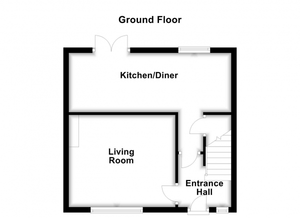 Floor Plan Image for 3 Bedroom Property for Sale in Santingley Lane, New Crofton