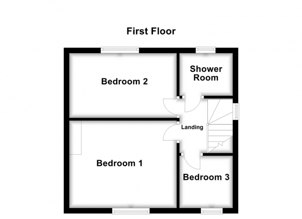 Floor Plan Image for 3 Bedroom Property for Sale in Santingley Lane, New Crofton