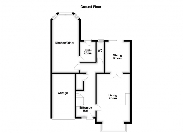 Floor Plan Image for 4 Bedroom Detached House for Sale in Church Lane, Chapelthorpe, Wakefield