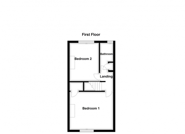 Floor Plan Image for 2 Bedroom Terraced House for Sale in Burkill Street, Wakefield, WF1 5PA