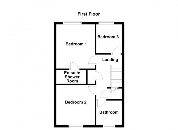 Floor Plan Image for 3 Bedroom Semi-Detached House for Sale in Timperley Close, Wakefield, WF1 2FT