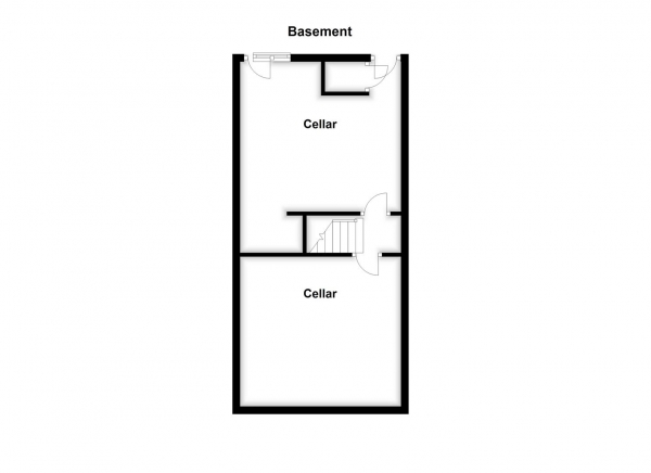 Floor Plan Image for 3 Bedroom End of Terrace House for Sale in Cliff Road, Crigglestone