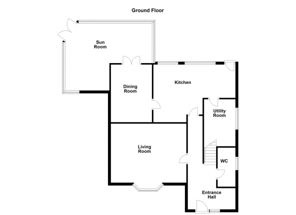 Floor Plan Image for 4 Bedroom Detached House for Sale in Woodthorpe Park Drive, Sandal, Wakefield