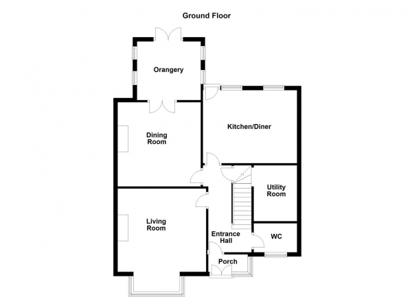 Floor Plan Image for 4 Bedroom Detached House for Sale in Barnsley Road, Sandal, Wakefield