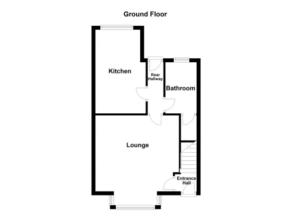 Floor Plan Image for 3 Bedroom Semi-Detached House for Sale in Bradford Road, Tingley, Wakefield