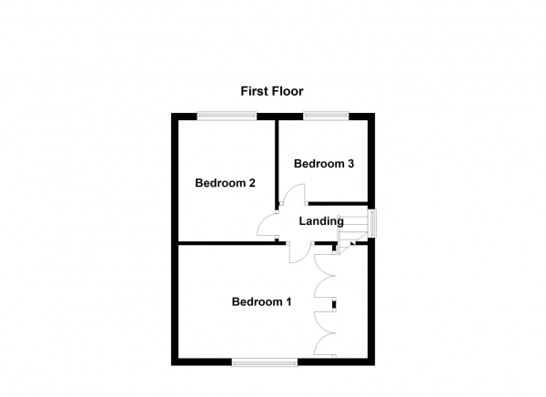 Floor Plan Image for 3 Bedroom Semi-Detached House for Sale in Bradford Road, Tingley, Wakefield