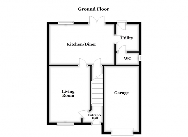 Floor Plan Image for 4 Bedroom Detached House for Sale in Whitaker Drive, Wakefield