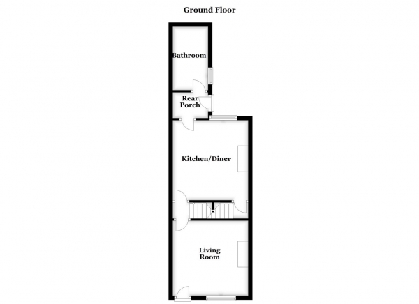 Floor Plan Image for 2 Bedroom Terraced House for Sale in Princess Street, Outwood