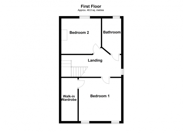 Floor Plan Image for 2 Bedroom Semi-Detached House for Sale in East Street, Wakefield