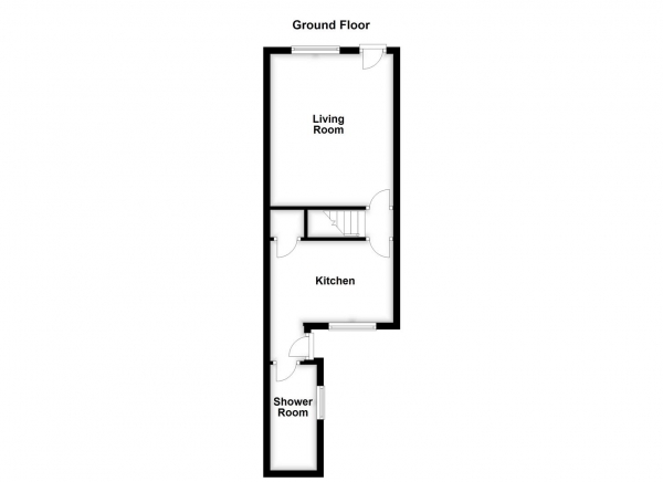 Floor Plan Image for 2 Bedroom Terraced House for Sale in Alverthorpe Road, Wakefield, WF2 9PD