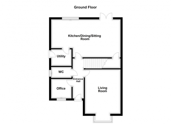 Floor Plan Image for 4 Bedroom Detached House for Sale in Tree Top Close, Wakefield