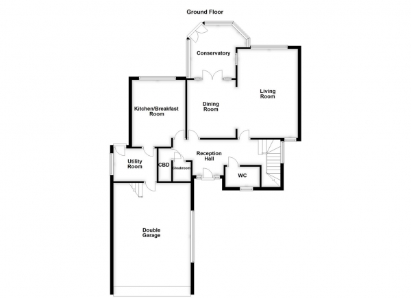 Floor Plan Image for 4 Bedroom Detached House for Sale in Applehaigh Lane, Notton