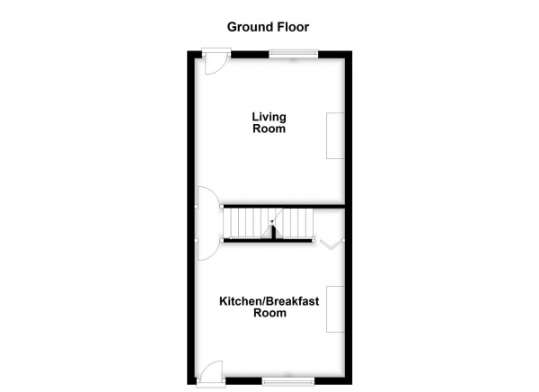 Floor Plan Image for 2 Bedroom End of Terrace House for Sale in Ferry Lane, Stanley, Wakefield