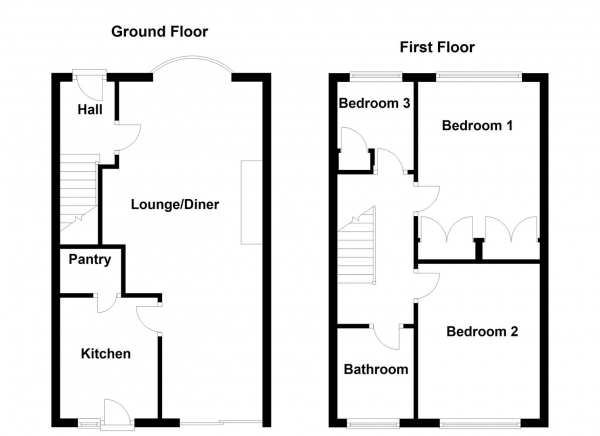 Floor Plan Image for 3 Bedroom Detached House for Sale in The Sycamores, Horbury, Wakefield