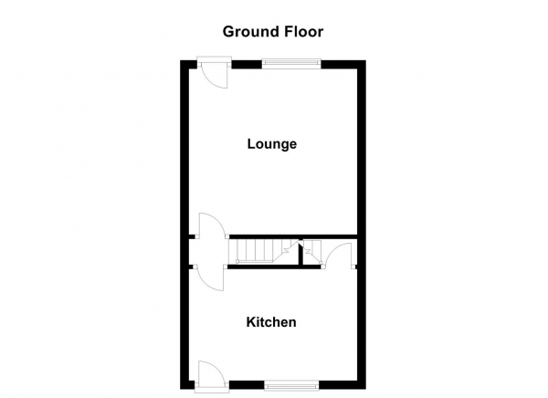 Floor Plan Image for 2 Bedroom Terraced House for Sale in Medlock Road, Horbury, Wakefield