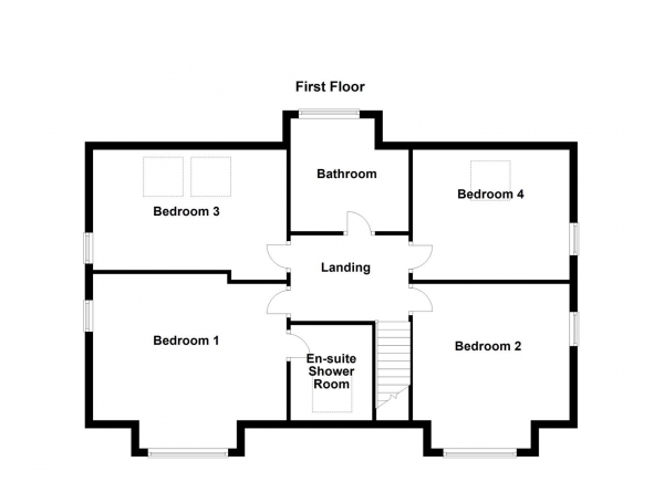 Floor Plan for 4 Bedroom Detached Bungalow for Sale in Peel Street, Horbury, Wakefield, WF4, 5AT - OIRO &pound525,000