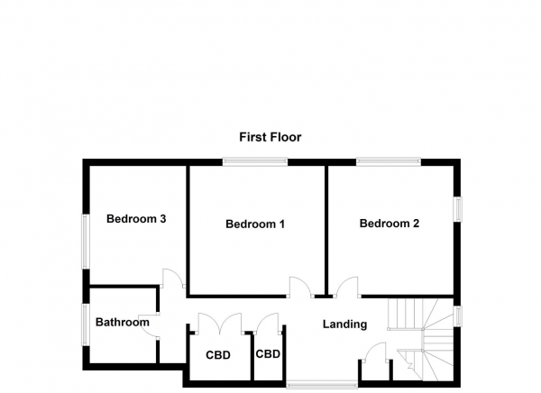 Floor Plan Image for 3 Bedroom Detached House for Sale in Southwell Lane, Horbury, Wakefield