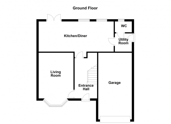 Floor Plan Image for 4 Bedroom Detached House for Sale in Beckett Court, Wakefield