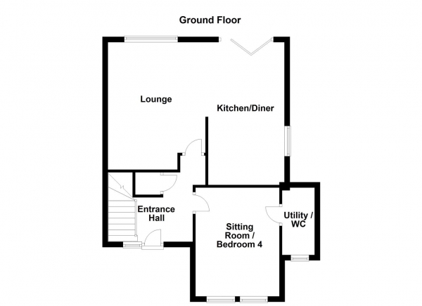 Floor Plan Image for 3 Bedroom Detached House for Sale in Second Avenue, Horbury, Wakefield