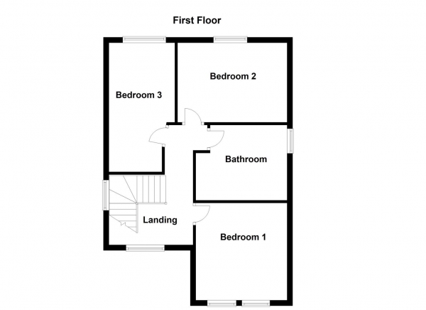 Floor Plan Image for 3 Bedroom Detached House for Sale in Second Avenue, Horbury, Wakefield