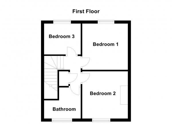 Floor Plan Image for 3 Bedroom Semi-Detached House for Sale in Green Lane, Horbury, Wakefield