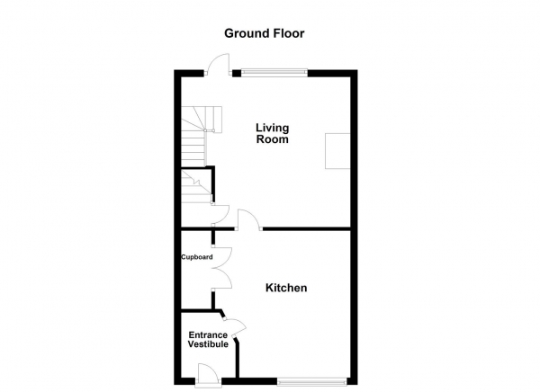 Floor Plan Image for 2 Bedroom Town House for Sale in Humber Place, Horbury, Wakefield