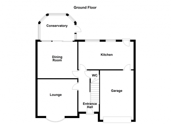 Floor Plan Image for 3 Bedroom Semi-Detached House for Sale in Northfield Lane, Horbury, Wakefield