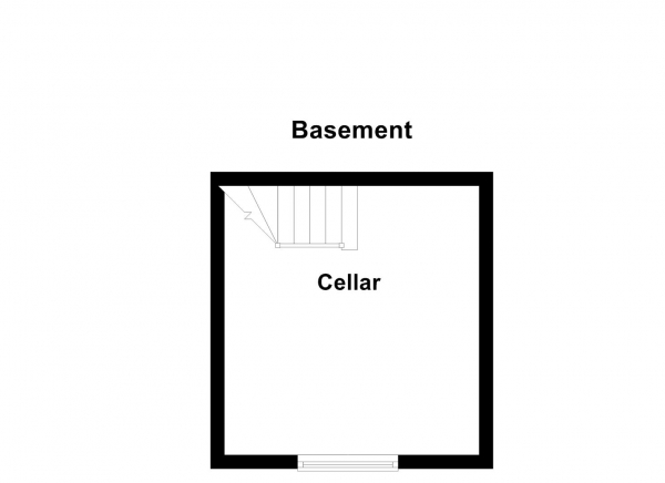 Floor Plan Image for 2 Bedroom Terraced House for Sale in Dawson Hill Yard, Horbury, Wakefield