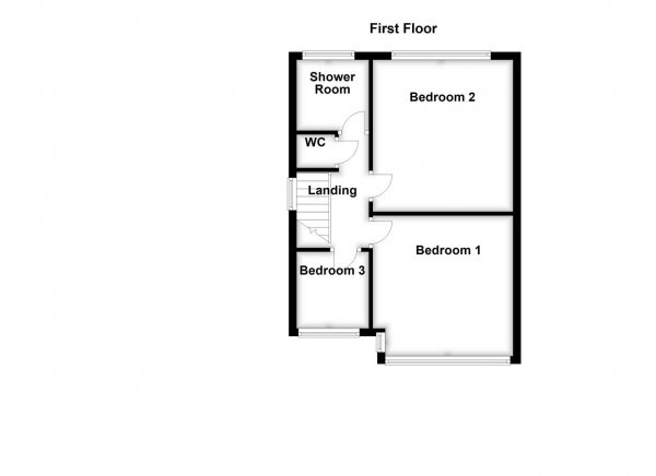 Floor Plan Image for 3 Bedroom Semi-Detached House for Sale in Stannard Well Lane, Horbury, Wakefield