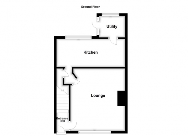 Floor Plan Image for 3 Bedroom End of Terrace House for Sale in Southfield Lane, Horbury, Wakefield