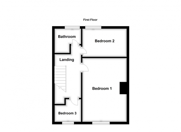 Floor Plan Image for 3 Bedroom End of Terrace House for Sale in Southfield Lane, Horbury, Wakefield